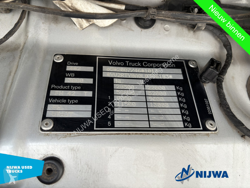 Trekker Volvo FH  4x2 I-Save + Schuifschotel