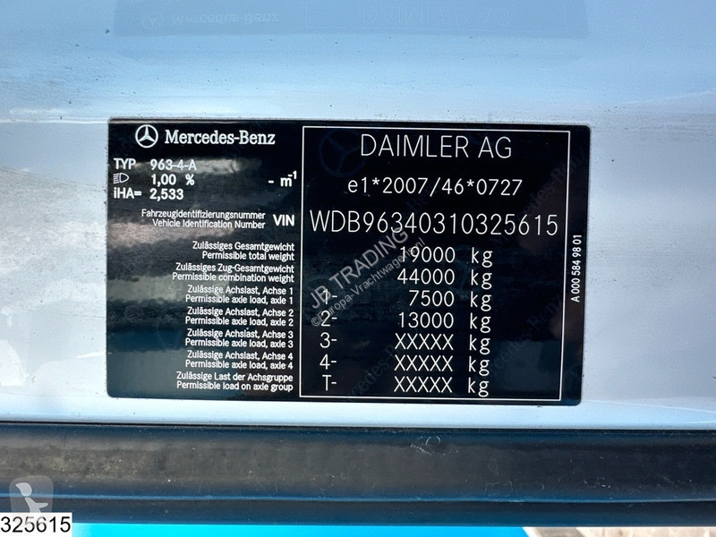 Tractor Mercedes 1845 EURO 6, Retarder, Standairco