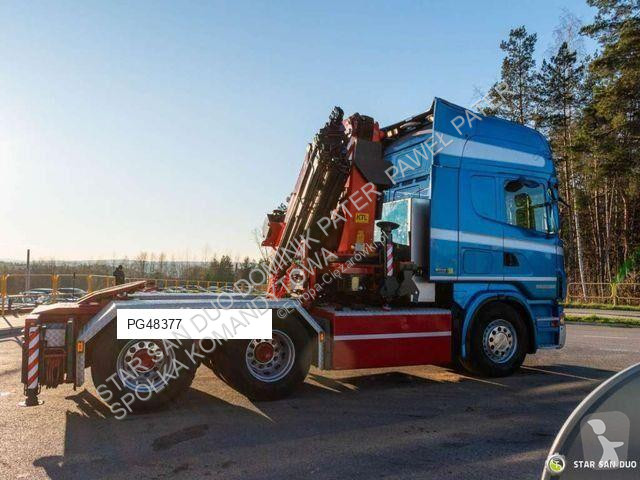 Влекач Scania R500 6x4 PALFINGER PK 44002 Crane...