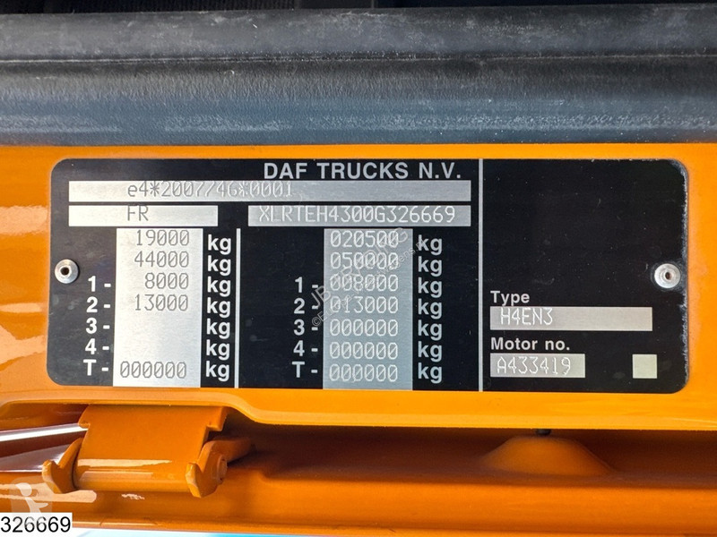 Tracteur DAF XF  EURO 6d, ACC