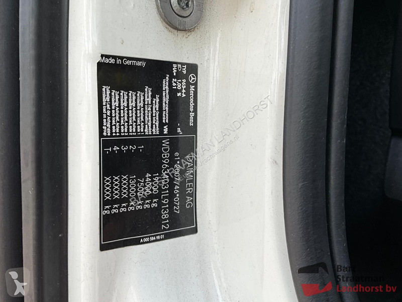 Cabeza tractora Mercedes 1940 Euro 6 4x2...