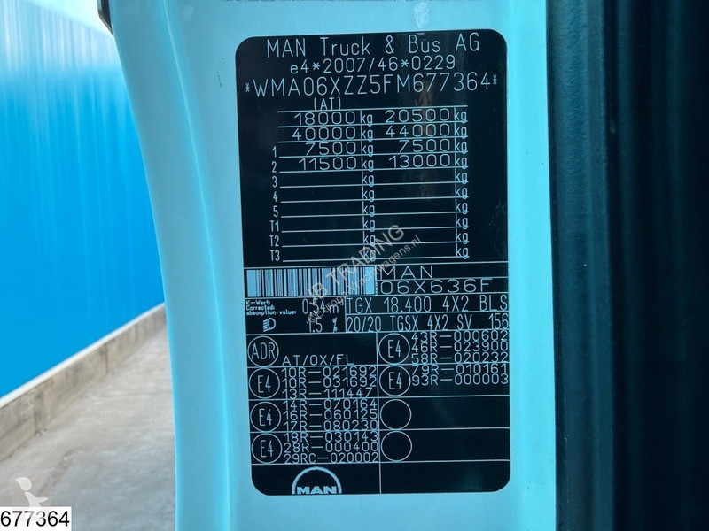MAN 18 400 EURO 6, Standairco tractor unit