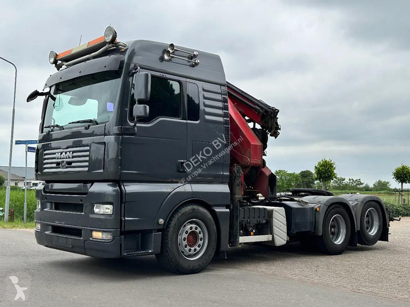 جرار MAN 28.480 6x2!! HMF 42tm/Flyjib...