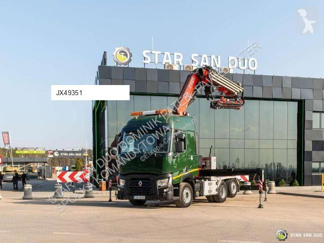 Влекач Renault T440 6x2 Fassi...