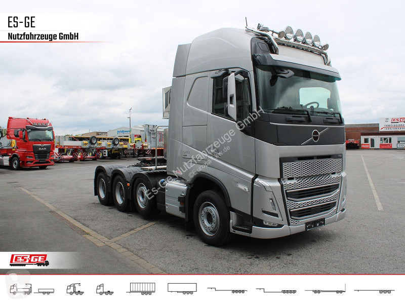 Влекач Volvo 551 8x4 Tridem VLA (Luftfederung)