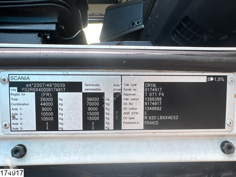 جرار Scania R 620 6x4, EURO 5, alfinger,...