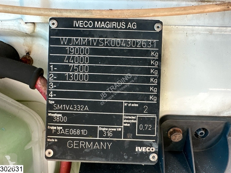 Iveco 430 Retarder, Manual transmission tractor...