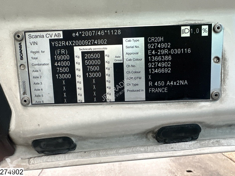 جرار Scania 450 EUO 6d, etarder, Standairco