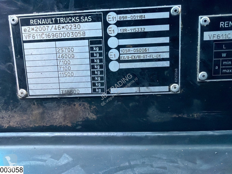 جرار Renault T 460 6x2, EURO 6, Compressor, RHD
