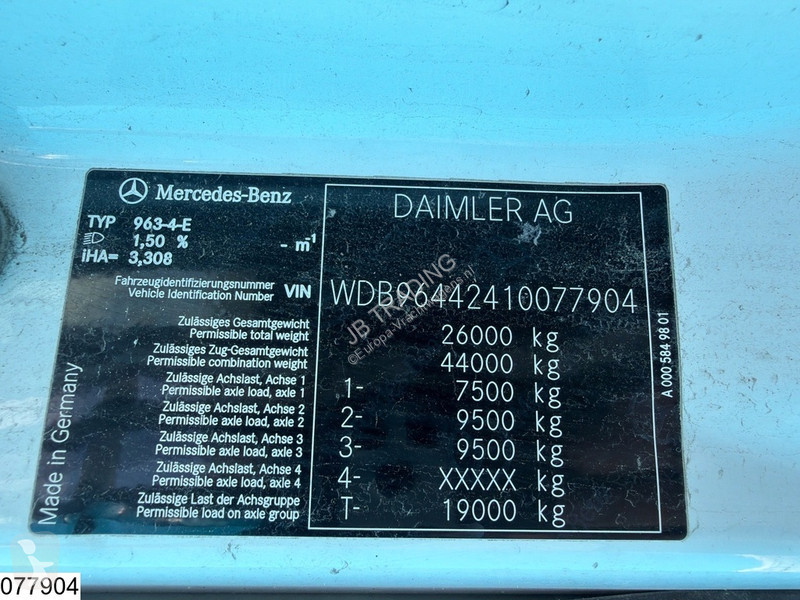 Traktor Mercedes 2642 6x4, Euro 6, manual...