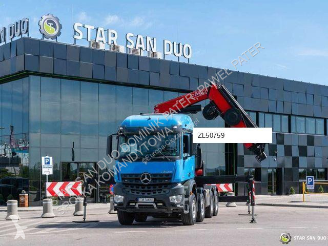 Влекач Mercedes MERCEDES BENZ 3251 8x4 Fassi F...