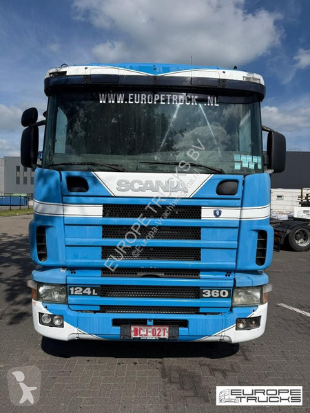 جرار Scania 124 360 Steel/Air - Belgian ruck -...