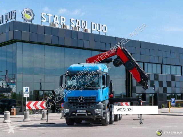 Влекач Mercedes MERCEDES BENZ 3251 8x4 Fassi F...