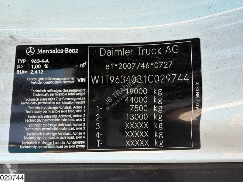 Tracteur Mercedes 1845 EURO 6d