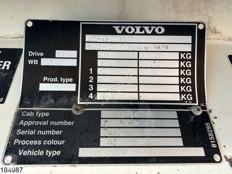 جرار Volvo 380 PTO, Hydrauliek