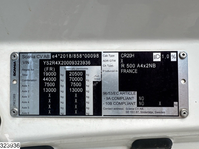 جرار Scania 500 EUO 6e, ACC, etarder, Standairco