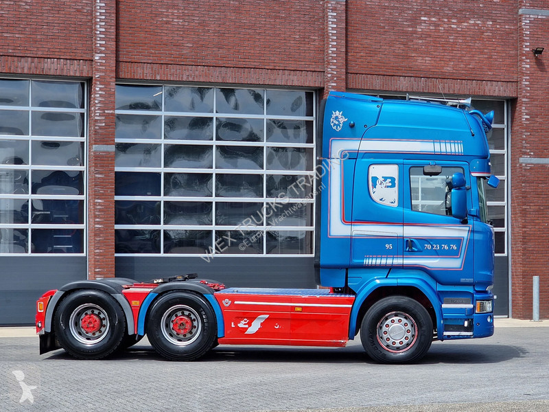 جرار Scania R580 V8 Topline 6x4 - TO/Hydraulic...