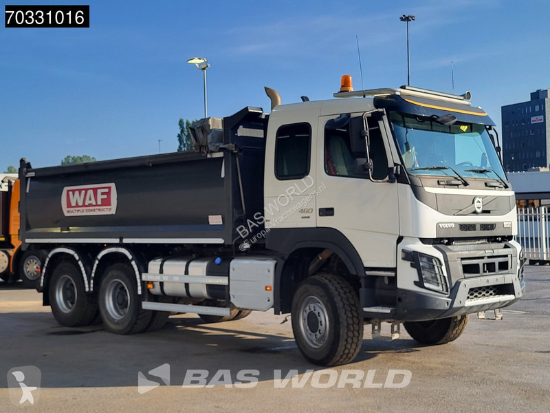 جرار Volvo 460 6X6 Trekker Bakwagen Tipper Euro 6