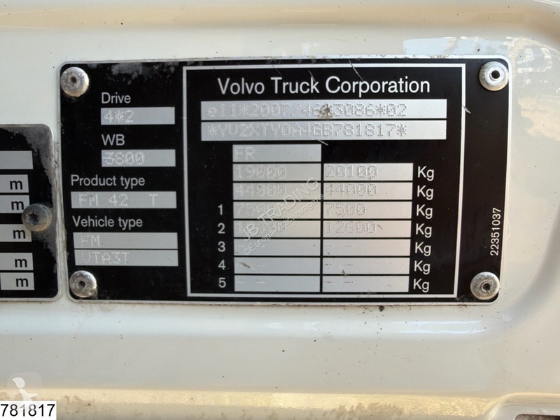 جرار Volvo 460 4x2, EURO 6, Combi, Lohr, Multilohr