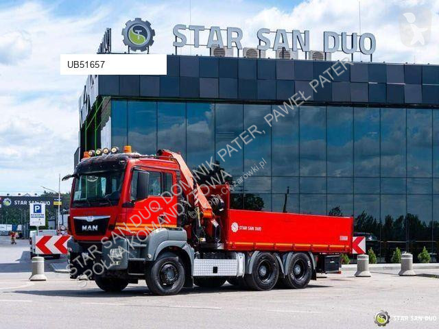 Влекач MAN TGS 6x4 PALFINGER PK 23001 EH Crane...