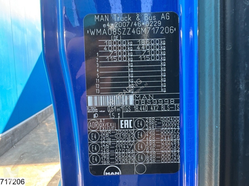 جرار MAN 18 440 EURO 6, Retarder, ADR, Hydraulic