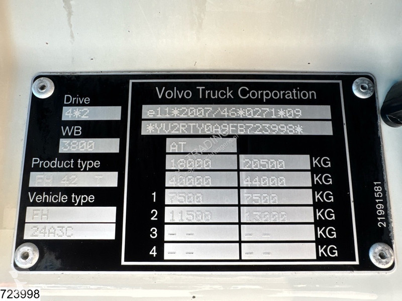 جرار Volvo 460 EURO 6