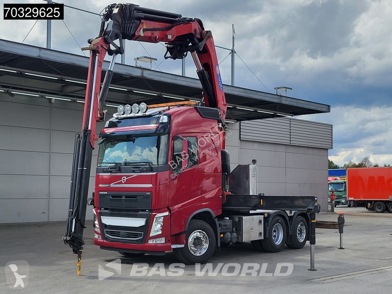 Traktor Volvo 6X2 HMF 5020-K6 Crane Kran + JIB...