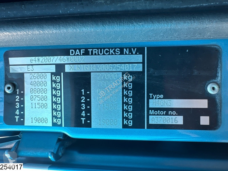 جرار DAF 530 6x2, EURO 6, ACC, Retarder,...