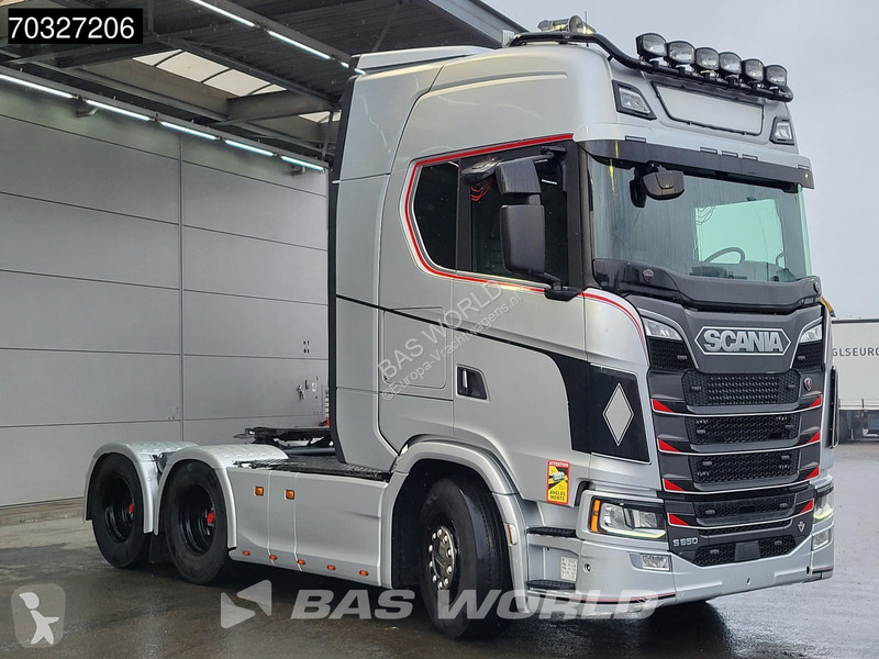 Tracteur Scania S650 6X4 Retarder Full-Air 2x...