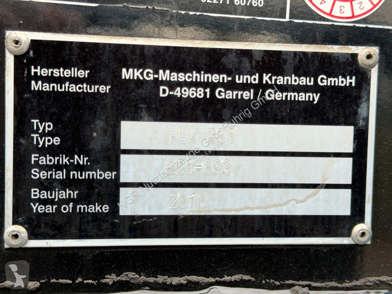 جرار Volvo 420 6x2 mit Ladekran HLK 231 | 4x...