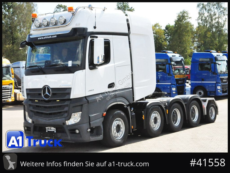Tracteur Mercedes 4163 SLT, Titan, Andockachse,...