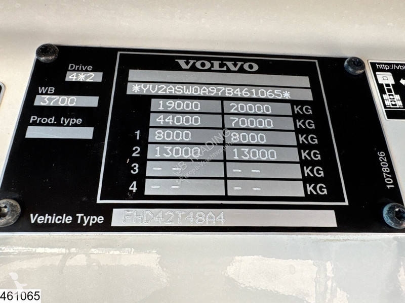 Cabeza tractora Volvo 480 EURO 4, Manua...