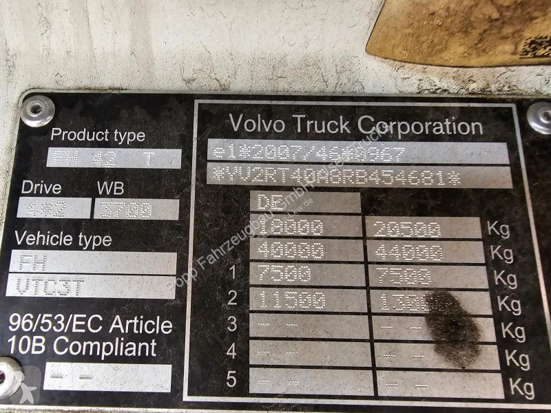 Tracteur Volvo 500...