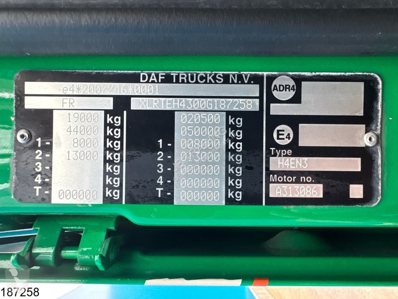 Nyergesvontató DAF 480 EURO 6, ACC