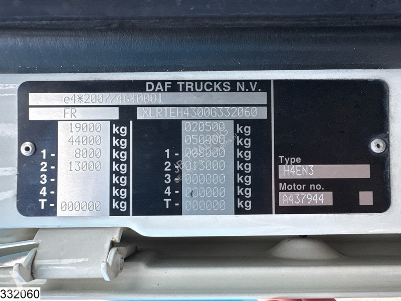 Cabeza tractora DAF 480 EURO 6, ACC