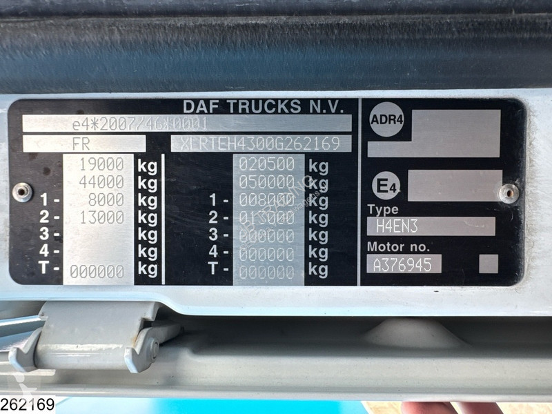 Cabeza tractora DAF 480 EURO 6, ACC