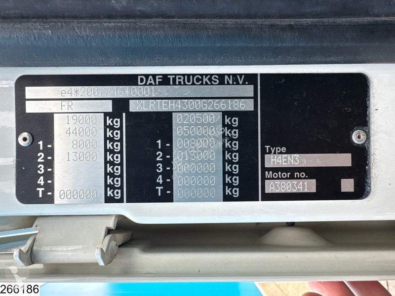 Cabeza tractora DAF 480 EURO 6, ACC