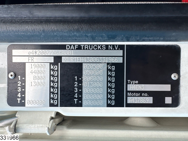Cabeza tractora DAF 480 EURO 6d, ACC