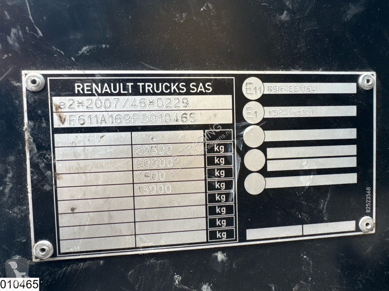 Trekker Renault T 460 EURO 6, Retarder, PTO,...
