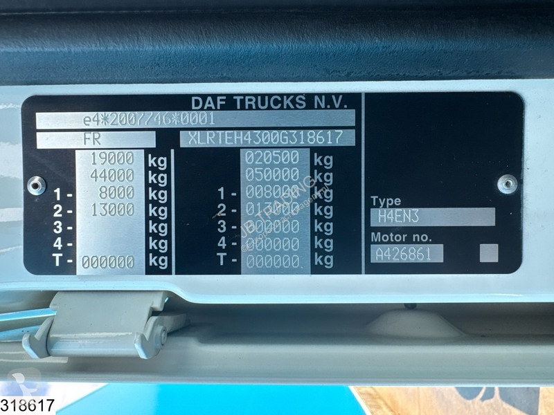 Cabeza tractora DAF 480 EURO 6, ACC