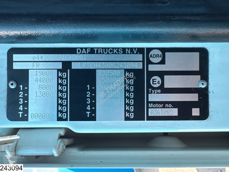 Tractor DAF 480 EURO 6, ACC
