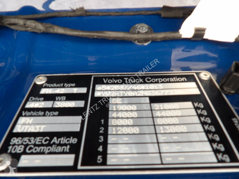 Cap tractor Volvo 460-VOITH...