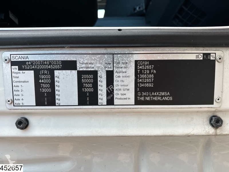 جرار Scania 340 EURO 6, Retarder, CN, Manual...