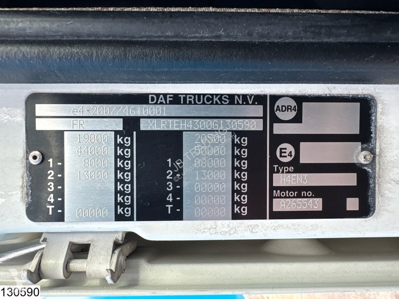Trattore Stradale DAF 510 EURO 6, acc, retarder