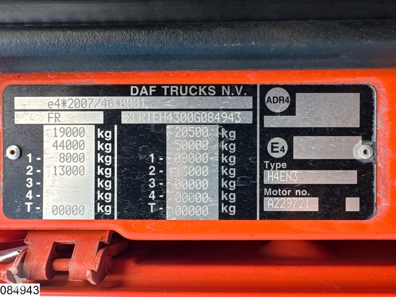 جرار DAF euro 6, ACC, retarder