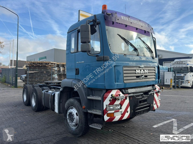 Tahač MAN 26.480 Steel/Air - Manual - Airco - 6x4