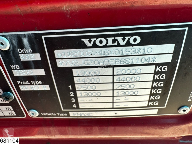 Volvo FM 460 EURO 5, ACC tractor unit