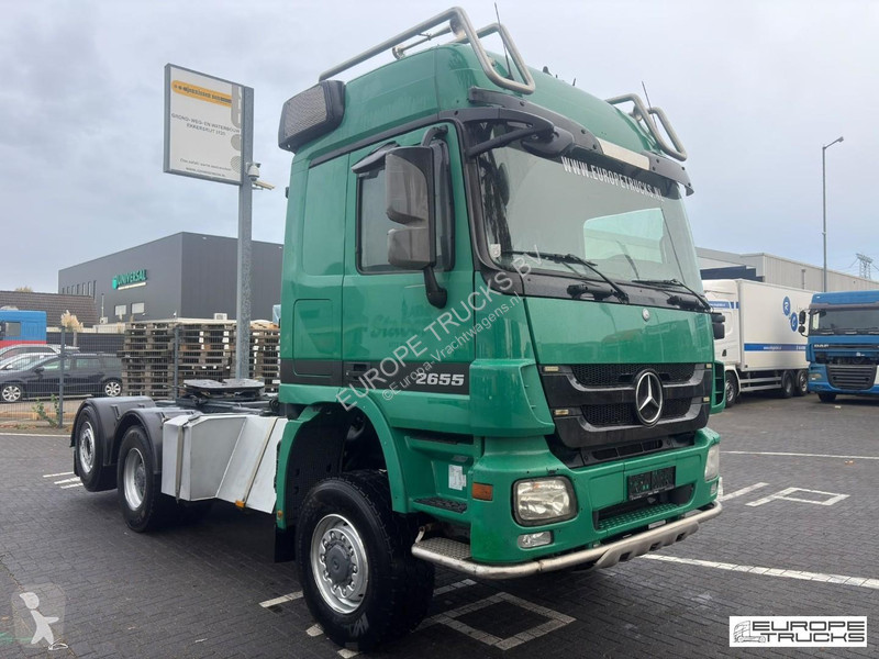 Mercedes 2655 Steel/Air - 6x4 - V8 - Airco...