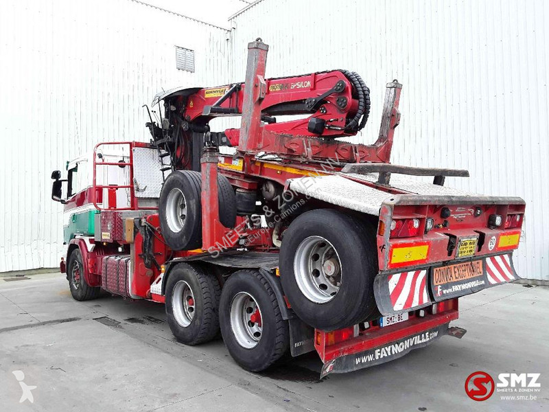 Traktor Scania 490 +palfinger s...