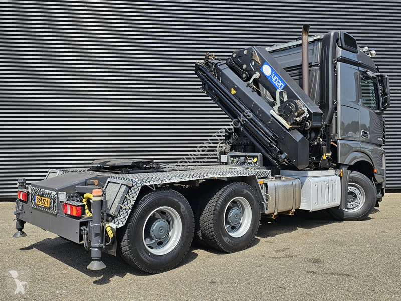 Tahač Mercedes 2658 6x4 / HMF 40 t/m - 21.3 mtr...